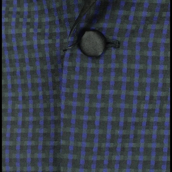 Bar lll jacquard slim fit shawl collar sport tailored blazer - Picture 2 of 10